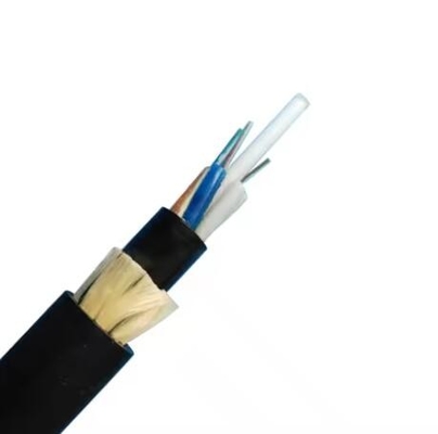 ADSS Single Mode Self-Supporting 24 Core Fiber Optic Cable G652D สําหรับสายอากาศ