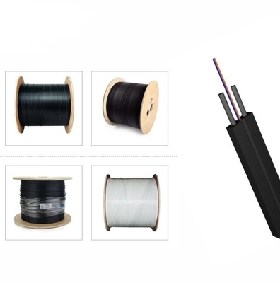 2/ 4 หลัก FTTH LSZH สายไฟเบอร์ออปติก
