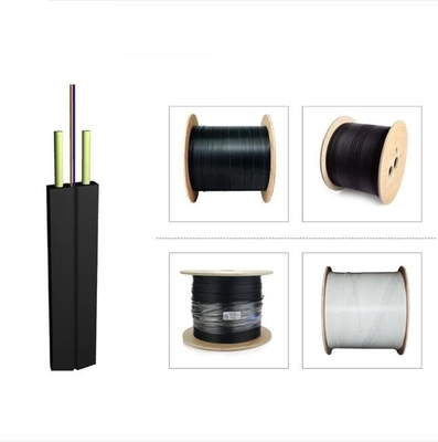 2/ 4 หลัก FTTH LSZH สายไฟเบอร์ออปติก