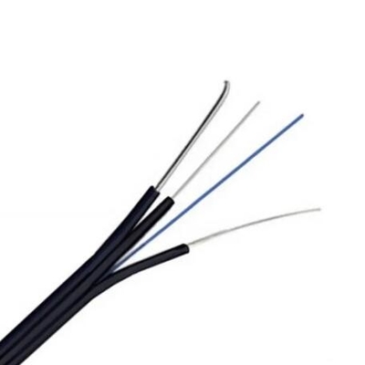 ด้านนอก 1core 2cores 4cores รองรับตัวเอง G657a1 G657a2 9/125 FTTH Drop Cable