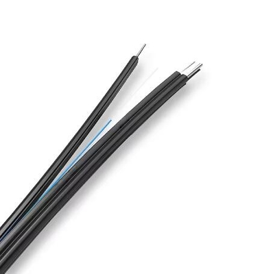 FTTH Outdoor Descending Bifurcated Optical Cable G657A GJYXCH 2 Core คาเบลออปติกส์แบบเดียว