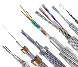หุ้มอลูมิเนียมสแตนเลส Optical Composite Overhead Ground Wire Cable 72core OPGW