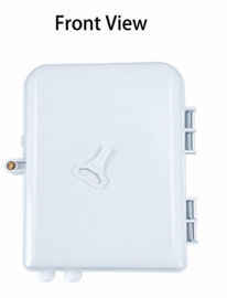 กล่องกระจายไฟเบอร์ออปติกสีเทาสีเบจ 48 พอร์ตแอพพลิเคชั่นกล่องสิ้นสุด ABS FTTH สำหรับวางสายเคเบิลหรือสายเคเบิลในร่ม