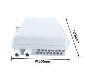 อินเทอร์เฟซ FC / LC 4 Port Shock Resistance 750N Ftth Distribution Box