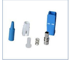 ตัวเชื่อมต่อ SC / UPC ไฟเบอร์ออปติก Pigtail Ferrule End Surface Pre - Domed