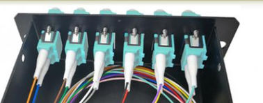 กล่องเลิกจ้าง FTTH 50/125 OM3 ชุดกระจายไฟเบอร์ออปติกพร้อมแผงแพทช์