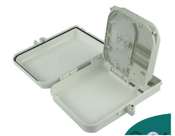 กล่องต่อสายไฟเบอร์ออปติก 16 แกนพร้อมกล่องกระจายไฟเบอร์ ABS สำหรับเครือข่าย FTTH
