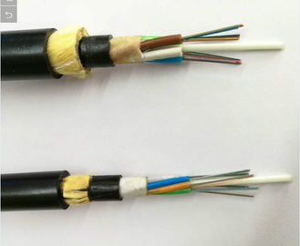 2 - 144 Core Single Mode สายเคเบิลไฟเบอร์ออปติกที่รองรับตัวเองอิเล็กทริกทั้งหมด, สายเคเบิล ADSS สูงถึง 288 ไฟเบอร์ออปติก