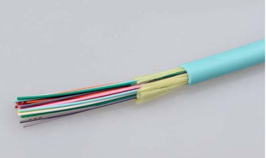 LSZH / PE Outer Sheath SM Bundle ISO อนุมัติการสูญเสียการสะท้อนสูงด้วยสายเคเบิลไฟเบอร์ออปติก APC ในร่มของจีน