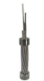 สายเคเบิลไฟเบอร์ออปติกกันน้ำ OPGW แบบเกลียว, สายกราวด์เหนือศีรษะคอมโพสิต 205kN RTS