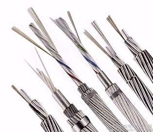 สายกราวด์ไฟเบอร์ออปติกกราวด์ SS Tube OPGW