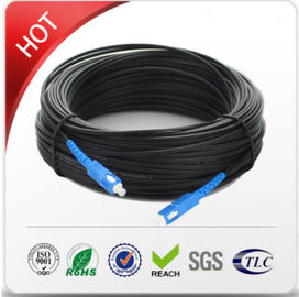 SM G657A1 G657A2 สายวางในร่มสีดำ/ขาว แจ็คเก็ต LSZH อายุการใช้งานยาวนาน