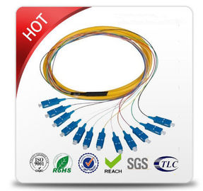 sc sc patch cord โหมดเดี่ยวสายไฟเบอร์ออปติก patch cord ยาว 10 เมตรวัสดุ PVC ด้านนอก Jacket เส้นผ่านศูนย์กลาง 3.0MM