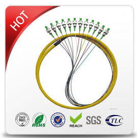 LC - SC สายแพทช์ไฟเบอร์ออปติกโหมดเดียวความทนทาน 500 รอบ ISO9001