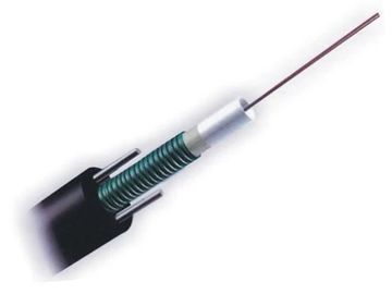 GYXTW สายไฟเบอร์ออปติกหลอดกลางแบบคล่องแน่น ความแข็งแรงสูง ทนต่อการไฮดรอลิสส์