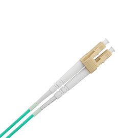 1 ชิ้น MPO-LC 24 Core MPO OM3 สายแพทช์ไฟเบอร์ออปติก 3M Multimode Connector