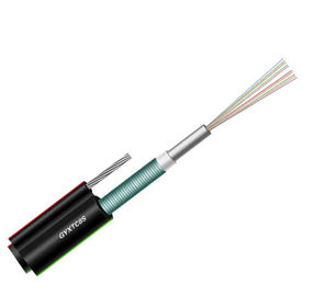 ส่วนกลางหลวมรูปที่ 8 การสนับสนุนตนเองกลางแจ้งสายเคเบิลใยแก้วนำแสง GYXTC8S / GYXTC8A
