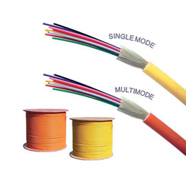 สายไฟเบอร์ออปติก FRP Shielded สายเคเบิล FTTH Drop ง่ายต่อการติดตั้งสายเคเบิล inddor