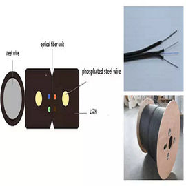 FTTH Indoor Drop Cable GJYXCH 2 Core Single Mode รูปที่ 8 สายเคเบิลออปติก