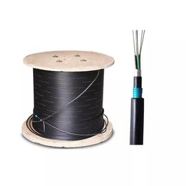288 Cores GYTA53 สายเคเบิลไฟเบอร์ออปติกหุ้มเกราะกลางแจ้ง เทปเหล็กลูกฟูก Armor