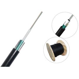 GYXTW 18 Core Central Loose Tube สายเคเบิลใยแก้วหุ้มเกราะโหมดเดียวกลางแจ้งทางอากาศและท่อ