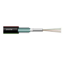 GYXTW 22 Core Single Mode Central Loose Tube สายอากาศกลางแจ้งและท่อของสายเคเบิลไฟเบอร์ออปติก
