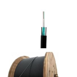 China 24 Core Single Mode GYXTW Central Loose Tube ท่อกลางแจ้งและสายเคเบิลใยแก้วนำแสงทางอากาศ