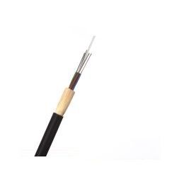 All Dielectric Loose Tube FRP 12 Core Fiber Optic Cable GYFTY กับเส้นอารามิด PE/LSZH ภายนอก
