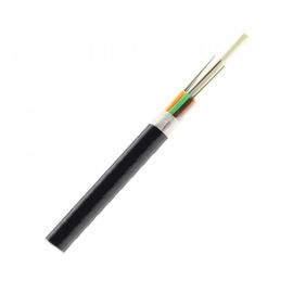 สายเคเบิลใยแก้วนำแสงทางอากาศที่ไม่ใช่โลหะ OEM 2 - 288 จำนวนไฟเบอร์หลักพร้อมฟิลเลอร์ผสม