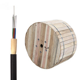 Dielectric Self Supporting Outdoor ADSS 24 สายเคเบิลไฟเบอร์ออปติกหลักช่วง 100-1000m