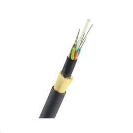 All-Dielectric Self-Supporting Outdoor ADSS 36 สายเคเบิลไฟเบอร์ออปติกหลักช่วง 100-1000m