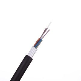 2-144 Core GYFTY สายเคเบิลไฟเบอร์ออปติกกลางแจ้งที่ไม่ใช่โลหะและไม่หุ้มเกราะ