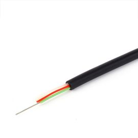 GYFTY 60 Core Loose Tube สายเคเบิลไฟเบอร์ออปติกกลางแจ้งที่ไม่ใช่โลหะสีดำ