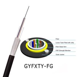 Central Loose Tube สายเคเบิล GYFXTY 6 Core Ofc Non - Metallic &amp; Non - Armored