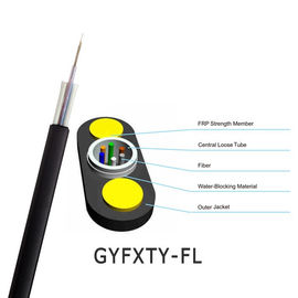 Central Loose Tube สายเคเบิล GYFXTY 6 Core Ofc Non - Metallic &amp; Non - Armored
