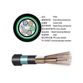 GYTS 6 Core Loose Tube สายเคเบิลใยแก้วนำแสงสำหรับการผลิตโทรคมนาคมโดยตรง