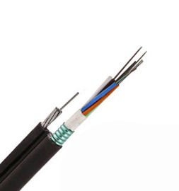 12 24 72 96 Core FIG8 สายเคเบิลใยแก้วนำแสงแบบหลวม ๆ ทางอากาศ GYTC8S