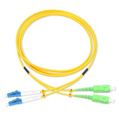 LC Pigtails ไฟเบอร์ออปติก แพทช์เคเบิลสําหรับความเร็ว Data Transfer Solution