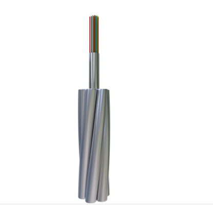 G652D G657A1 G657A2 สายกราวด์ OPGW Uni Tube สำหรับเปลี่ยนสายกราวด์ทางอากาศด้วยสแตนเลส